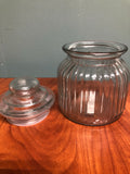 a** Glass CANDY JAR with Lid