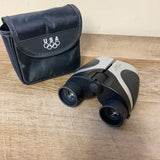 a* Team USA Olympic Binoculars 8x21 122m/1000m With Case and Unused Cloth