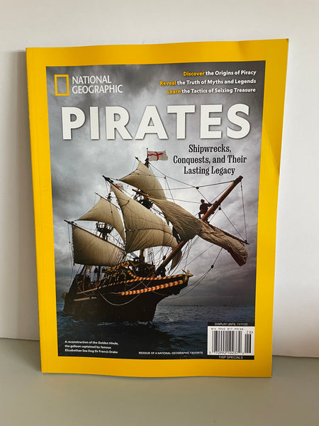* NEW National Geographic Magazine Pirates Special Shipwrecks, Conquests & Legacies Nov 2022
