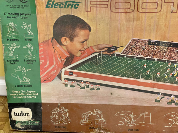 Vintage 1967 NFL Tudor Electric Football (Pic. Click) Quiz - By big8dog88