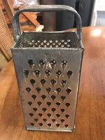 *Vintage Bromco Rustic 4 Sided Cheese Grater Metal Shredder Kitchen Decor