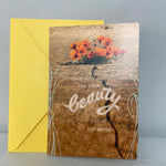 <€€ New Musical “Beauty Will Rise” Religious Greeting Card w/ Envelope Hallmark Dayspring