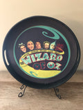 a* NEW Wizard of Oz Round Wood Serving Tray  with Handles Variety of Designs