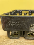 Vintage Coca Cola Plastic Crate Stackable 18.5 x 12.5 Coke Tray Carrier Black Husky Rehrig Pacific