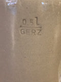 a* Vintage STEIN Hamburg Rathaus Gerz Beer Mug Ceramic Pottery Crock 0.5L