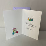 *New Thinking of You Encouragement Greeting Card w/ Envelope Hang in There Hallmark