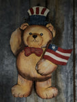 a** New Bear Metal Wall Sign Variety of Holiday Designs