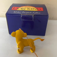 Vintage Grolier Disney SIMBA Lion King  Ornament President’s Ed. 35600-983 in Box