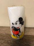 a* New Vintage 1970s MICKEY MOUSE Pluto 6” Pillar Candle WALT DISNEY Productions Sealed