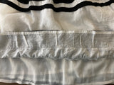 Womens Juniors Medium BEBOP DRESS Sleeveless Black & White Flare Skirt