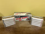 + New Set/10 Fuji DR 90 Minute Audio Cassette Tapes Blank Unused