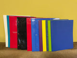 +^ Set/13 Notebook 2 Pocket Binder File Folders