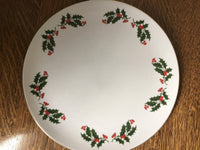 €¥ Vintage China CHRISTMAS HOLLY HOLIDAY Set Retired Japan 