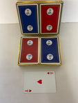 <€€ Vintage Set/2 Double Deck of Playing Cards Maersk Line A. P. Moller Steamship Co. Advertising