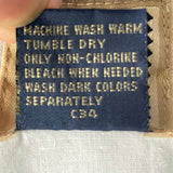 Mens 34” Waist Plaid Shorts BASS & Co.  Green Blue Gold Pockets 100% Cotton