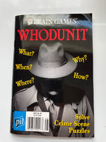 NEW BRAIN GAMES Whodunit Puzzles #48 Crime Scene Puzzles January 2023