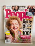 NEW PEOPLE Magazine Betty White Turns 100 ! January 2022