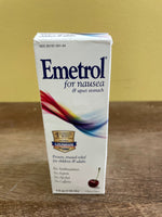 Emetrol For Nausea and Upset Stomach Cherry Flavor 4 fl oz - EXP 02/20 SEALED BOX