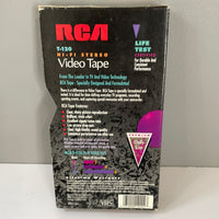 a* New RCA VHS HI-FI Stereo Premium Grade Blank Video Cassette Tapes T-120 6 hrs