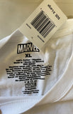 New Mens XLarge Marvel Comics BLACK WIDOW White Short Sleeve Tshirt Cotton NWT