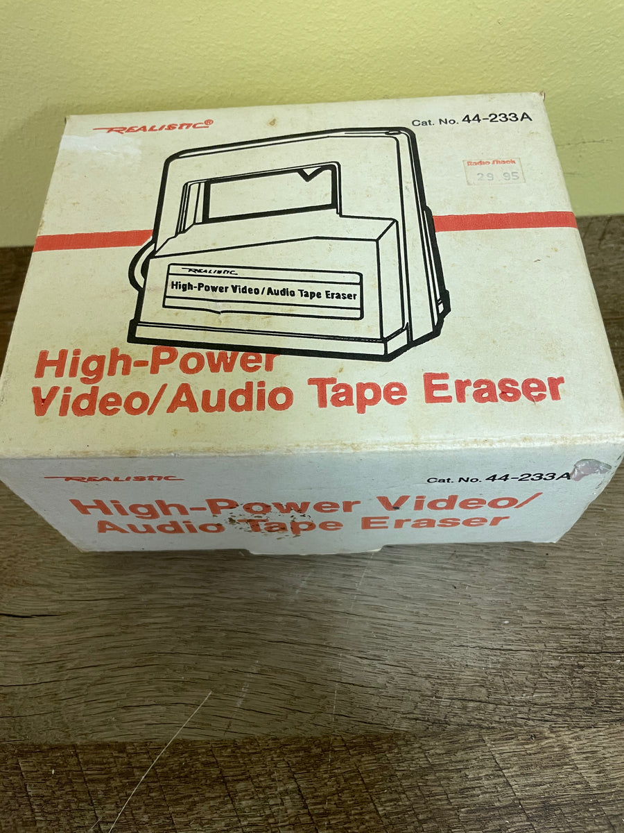 + Vintage Realistic Radio Shack 44-233A High Power Video / Audio Bulk ...
