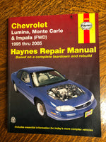 Haynes Automotive Repair Manuals Variety of Makes/Models