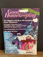 € Lot/2 Vintage Good Housekeeping Magazines Christmas Holiday Dec 1974 and 1975