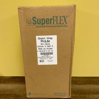 New ProLite Super Flex Stretch Wrap 12 Micron 18” x 1500 ft 2 Rolls Pallet Moving