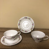 Vintage CREATIVE Regency Rose 2345 Japan Pink Retired Fine China Set Variety of Pieces