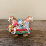*Vintage 1996 Cherished Teddies TOY CAR  "Rolling Along With Friends And Smiles"