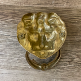 *Vintage Brass Lion Head Drop Ring Drawer Pull Door Knocker