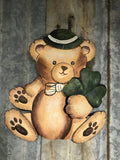 a** New Bear Metal Wall Sign Variety of Holiday Designs