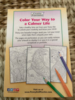 NEW LIVING COLORS Adult/Teens Coloring Book Volume 27 Creative Expression 2022