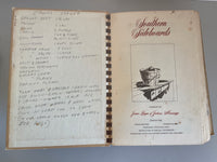 <€€ Vintage Southern Sideboards Junior League Jackson Mississippi 1978 Spiral Bound