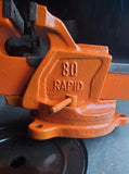 €< Vintage Atco Rapid 80 3” Inch Machinist Bench Vise Made in Poland