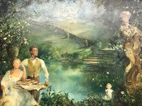 Family Estate Oil on Canvas by Nicholas Fecit