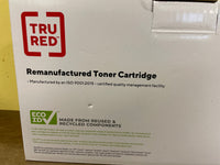 NEW TRU RED Remanufactured Toner Cartridge Replacement for HP 80A Black TRCF280A