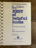 a** Vintage MARY ELLEN’s Best of HELPFUL HINTS 1979