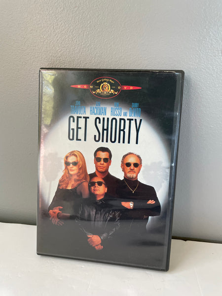 a* Movie DVD GET SHORTY (DVD, 1998) Travolta Hackman Russo DeVito