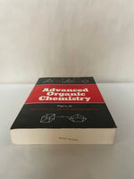 Advanced Organic Chemistry Part A Structure & Mechanisms Carey Sundberg Paperback