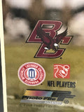 <€€ NEW Two Photos Former Atlanta Falcon’s Quarterback Matt Ryan at Boston College 2008 NFL Authenticated PhotoFile on Matte Board