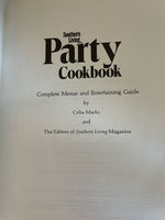 € Vintage Southern Living Party Cookbook Hardcover w/ Sleeve Menus Entertainment Guide 1981