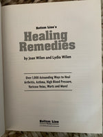 Bottom Line’s HEALING REMEDIES Hardcover Book Joan & Lydia Wilen 2008
