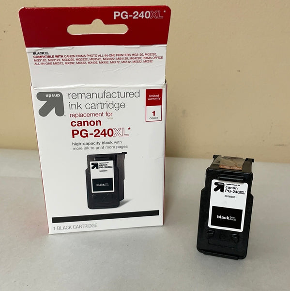 + EMPTY/USED Replacement for Canon PG-240XL Fine Black Ink Cartridge Generic
