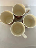 Vintage Set of 4 Campbell’s Condensed Tomato Soup Coffee Mugs