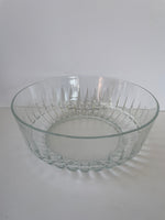 a** Vintage 1970s LADY VICTORIA Crystal Serving Salad Bowl Chantelle Pattern France