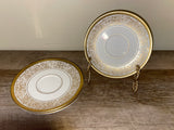 €€ PICKARD MONACO Ivory Gold Border Design and Rim Retired China Set Variety of Pieces