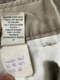 Mens 32” Waist Khaki Shorts SAVANE 2000 Process Pockets 100% Cotton Chino