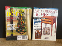 Lot/6 Vintage EARLY AMERICAN HOMES Magazine 1997 Feb,April,June,August,October,December
