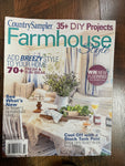 NEW COUNTRY SAMPLER FARMHOUSE STYLE Magazine July 2022 35+ DIY Stock Tank Pool